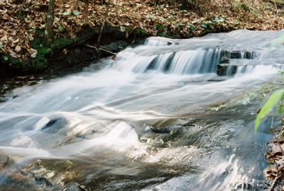 Above the falls